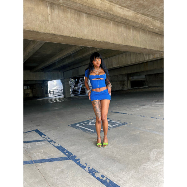 “Fitted” 3 Piece Skirt Set