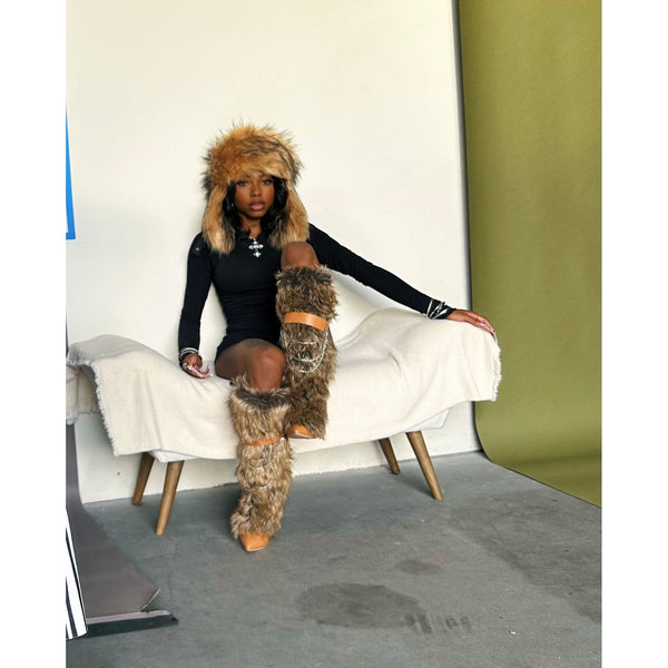 “Aspen” Faux Fur Hat