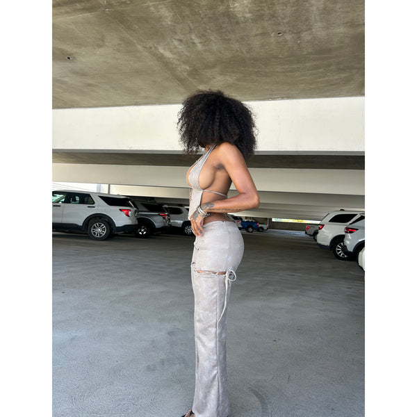 "Riot" Lace Up Pants