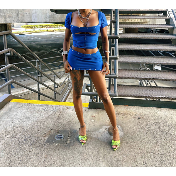 “Fitted” 3 Piece Skirt Set