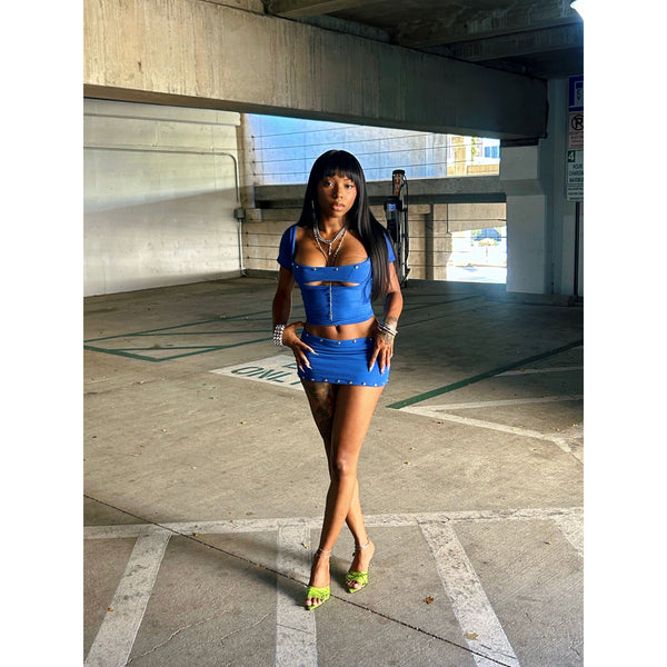 “Fitted” 3 Piece Skirt Set
