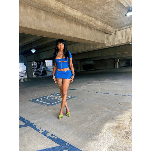 “Fitted” 3 Piece Skirt Set