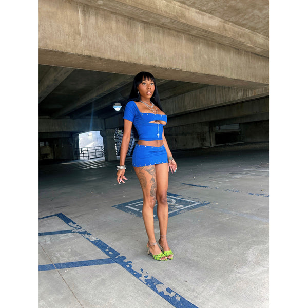 “Fitted” 3 Piece Skirt Set