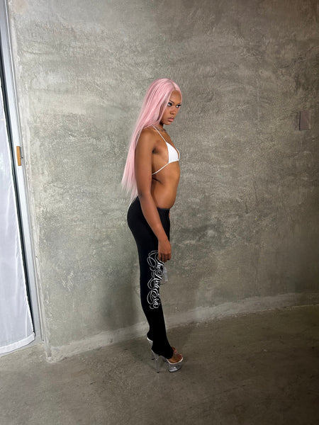 "Signature" Fitted Long Tights (Black)