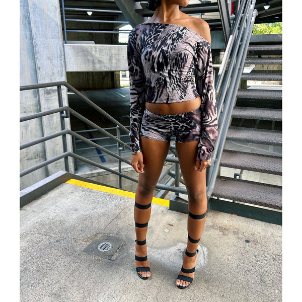 “Angola” Shorts Set