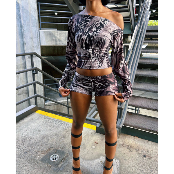 “Angola” Shorts Set
